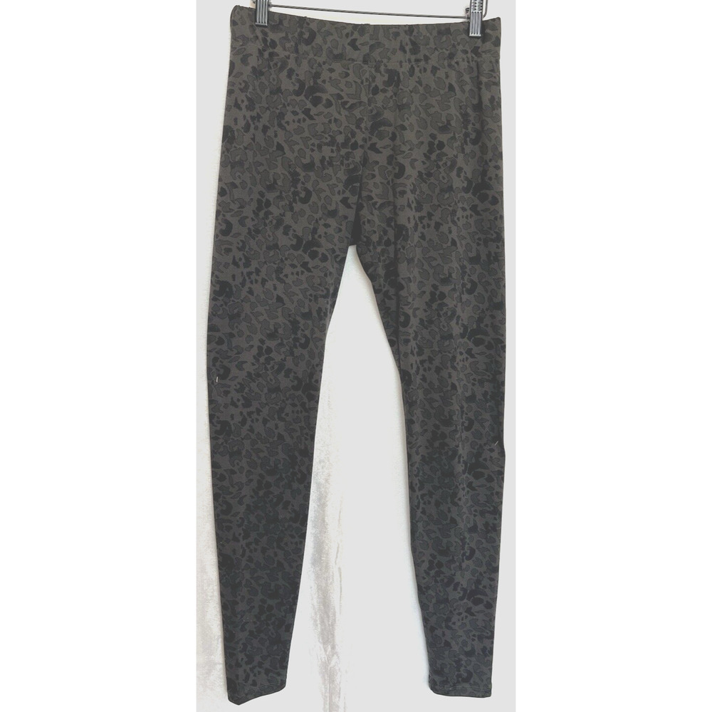 Cabi Womens Leopard Leggings‎ Size S Cheetah Animal Mob Wife Lounge Comfort